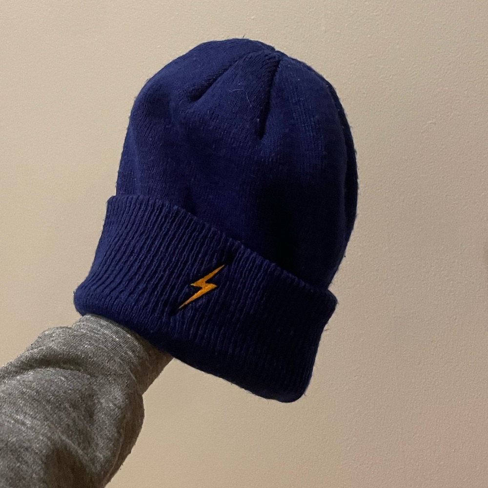 Aviator Nation Bolt Rib Cuff Beanie